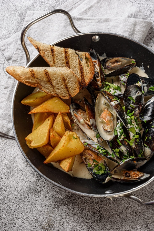 Мидии блю чиз 320/40г чибис