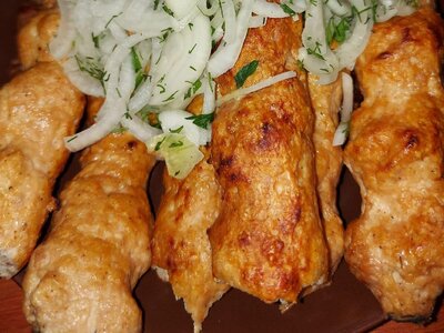 Люля-кебаб из курицы