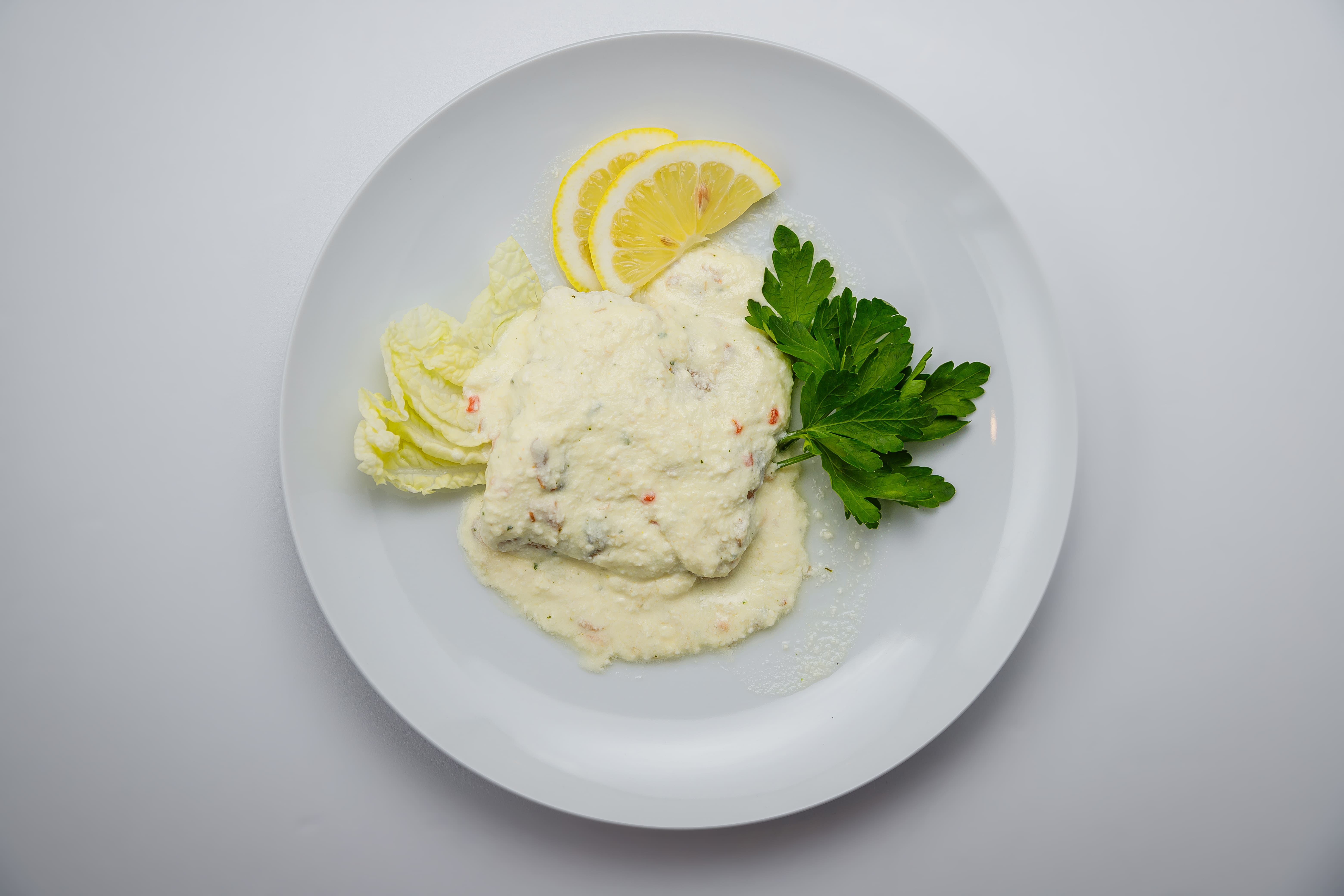 Рыба в сметанном соусе