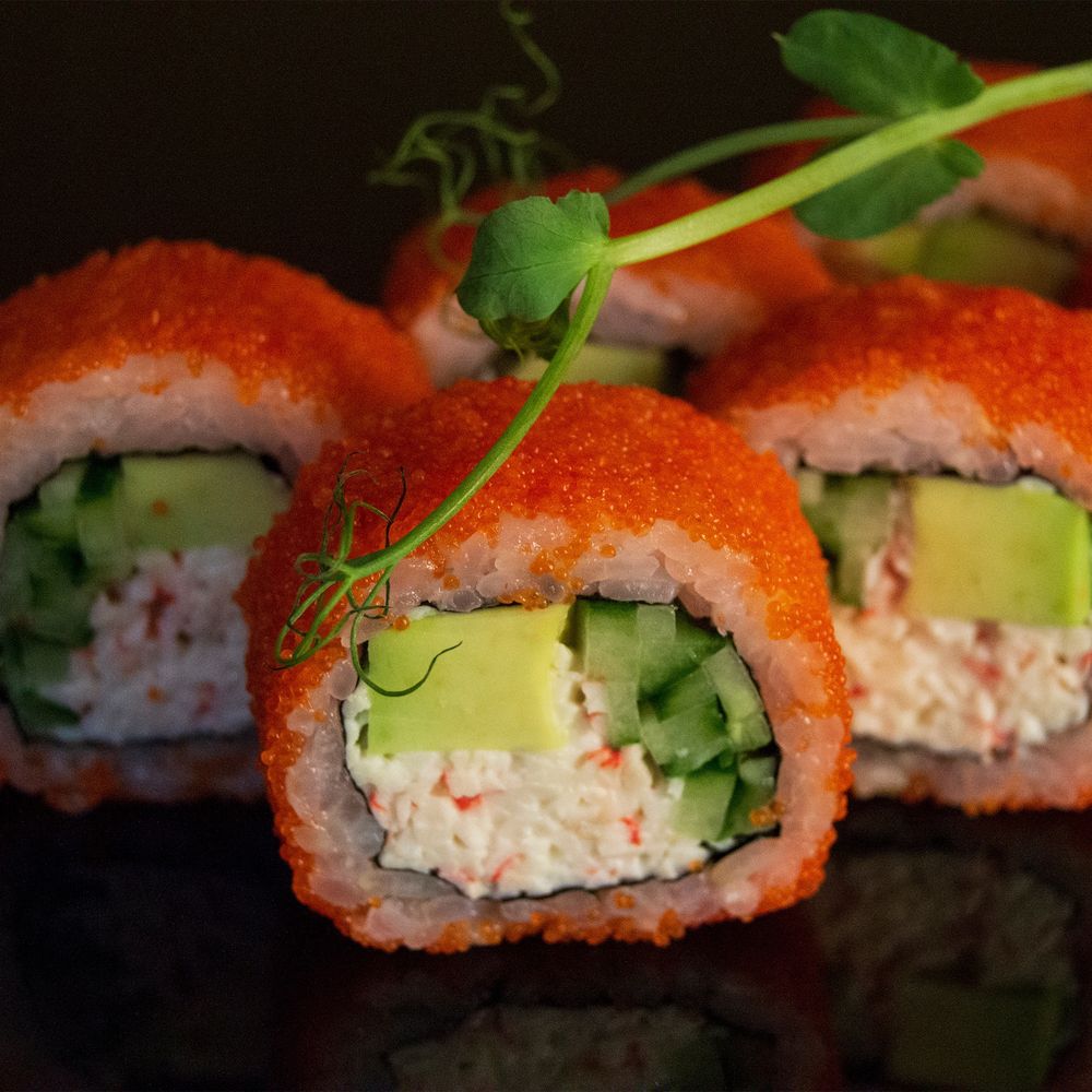 Калифорния с крабом 4 шт