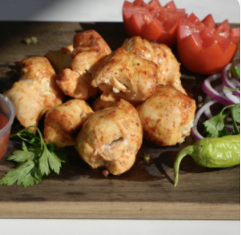 Шашлык из куриного филе