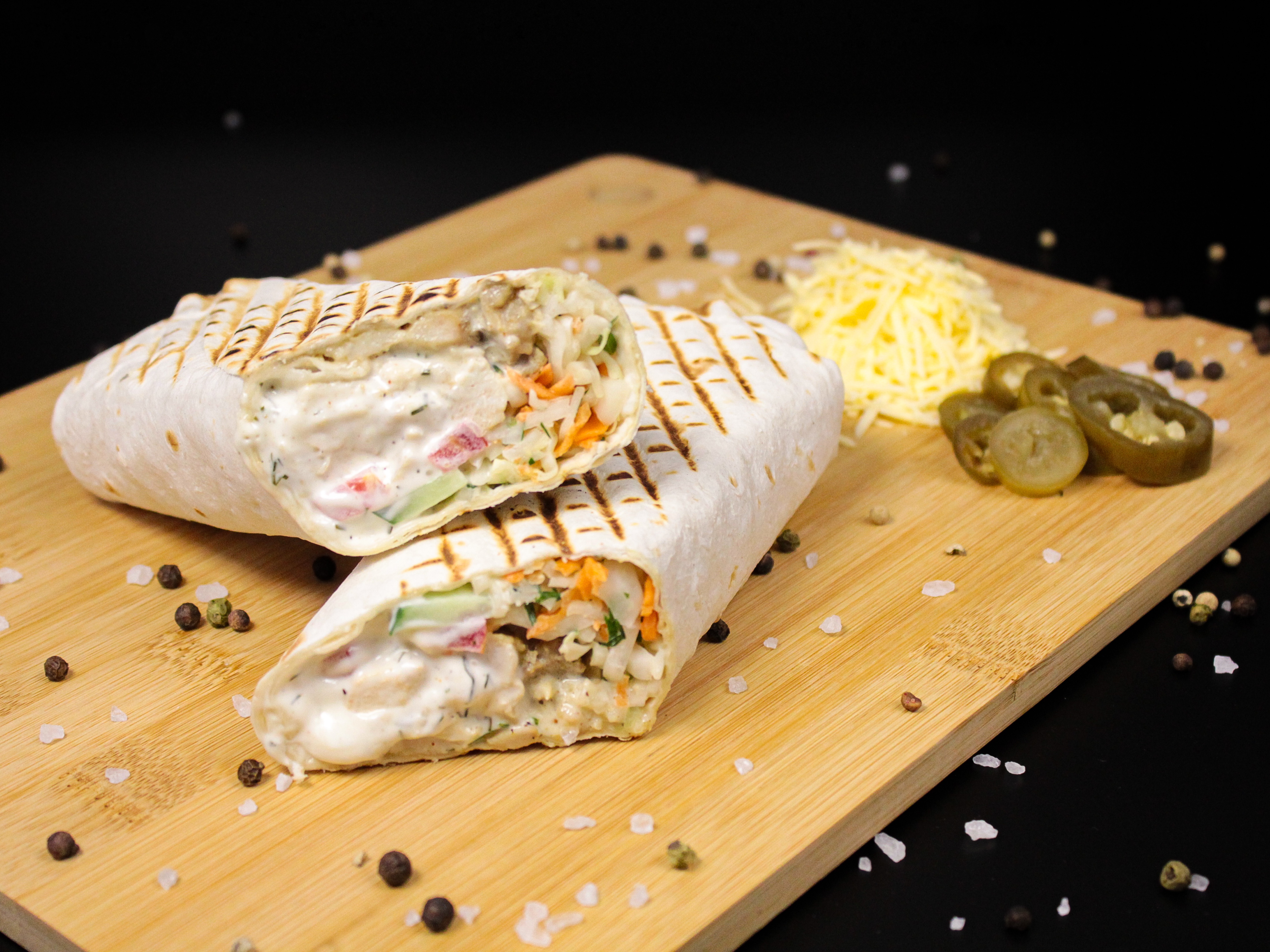 Шаурма куриная с сыром 320г
