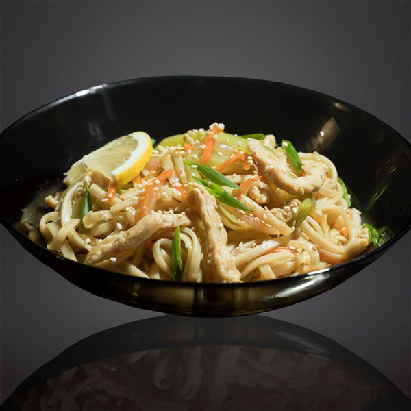 Гречневая лапша с курицей