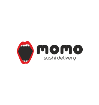 MOMO sushi delivery - логотип