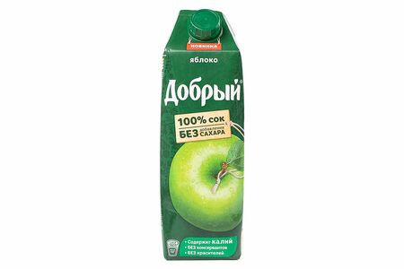 Сок Добрый яблочный 1 л