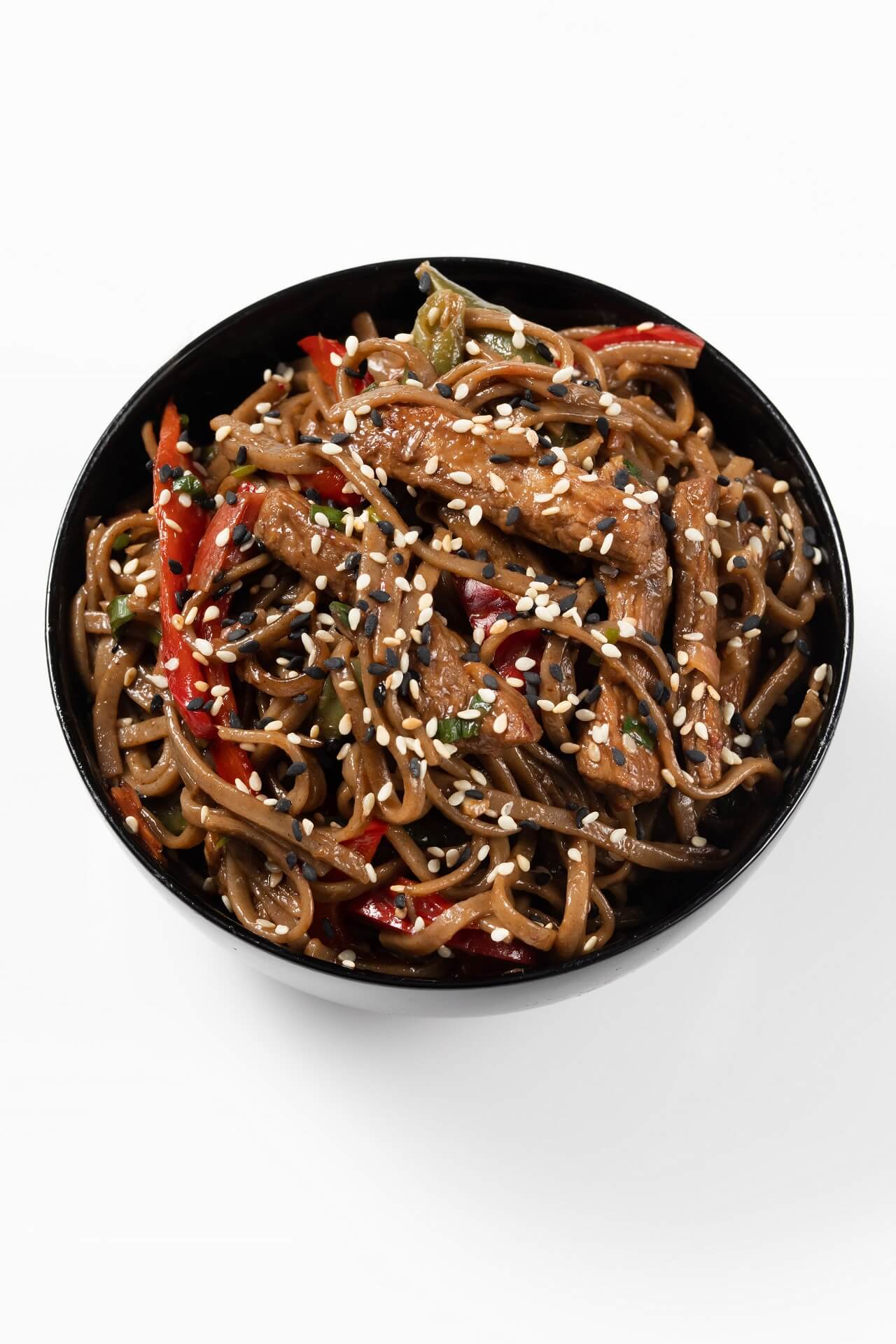 Лапша гречневая WOK с Говядиной