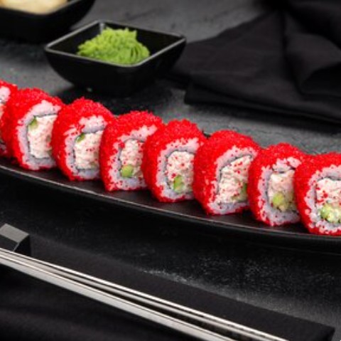 Калифорния с крабом