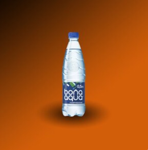 Вода BonAqua с газом