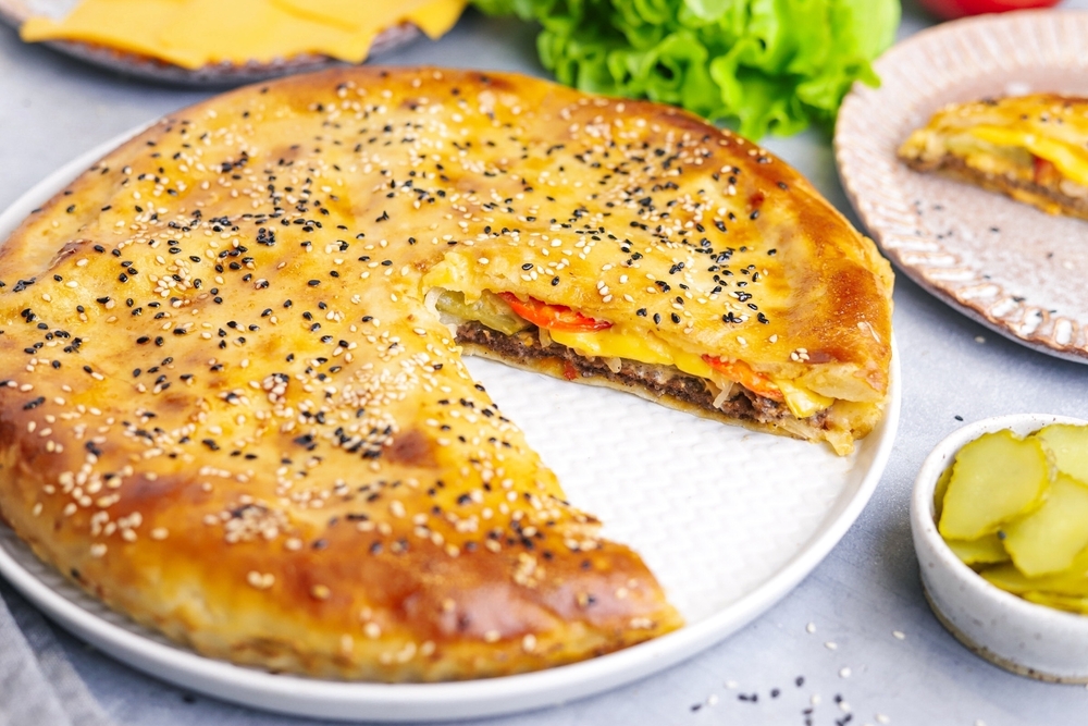 Осетинский чизбургер