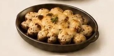Шампиньоны запеченые с сыром