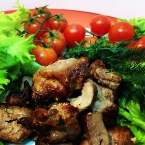Шашлык из индейки (бедро)