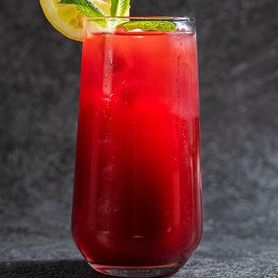 ЛИМОНАД МАЛИНА-ИМБИРЬ 0,3Л НАТУРАЛЬНЫЙ