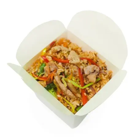 Тяхан со свининой