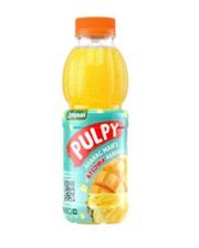Pulpy Ананас, Манго и кусочки ананаса 0,45 л