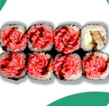 Запеченный ролл с угрем