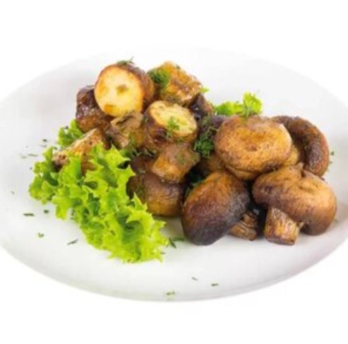 Шампиньоны на мангале