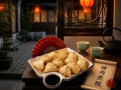 Цзяо цзы жареные (свинина)