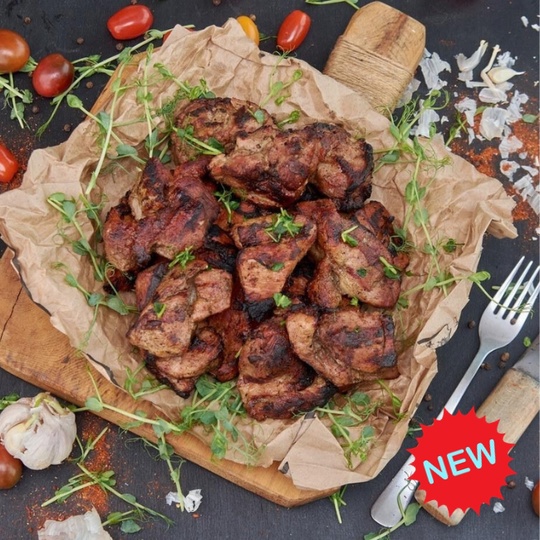 Мясной сет 6 шампуров - свиная шейка