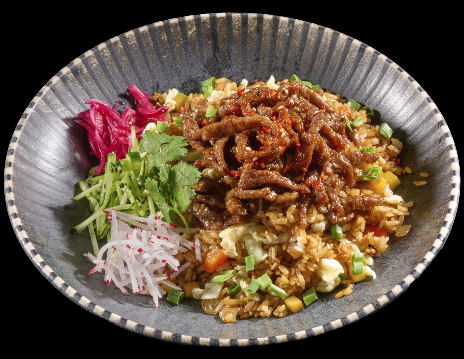 Японский рис с креветками