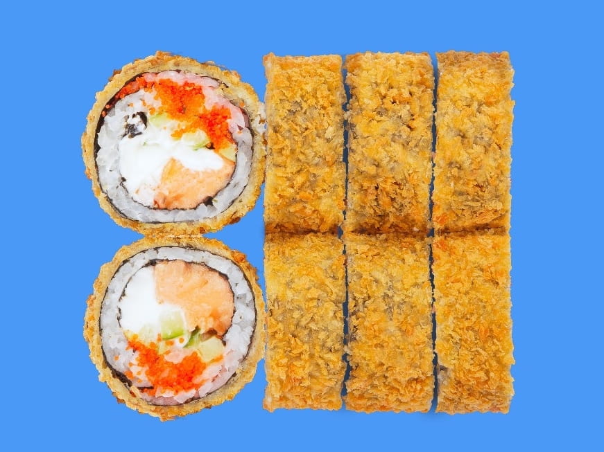 Сяке темпура