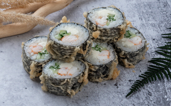 Горячий с креветкой