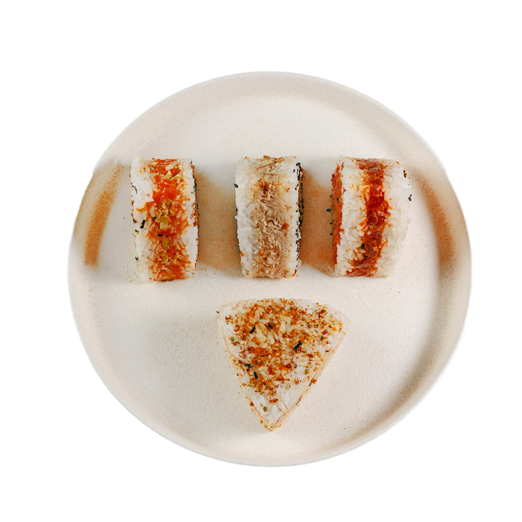 Онигири с лососем