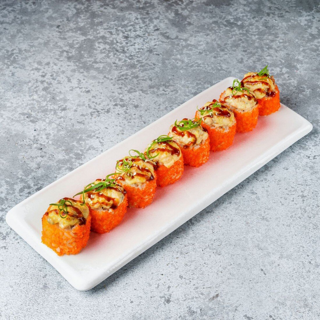 Запечённый ролл "Сырный лосось" 270гр.