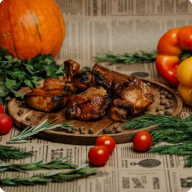 Шашлык из свиных ребер