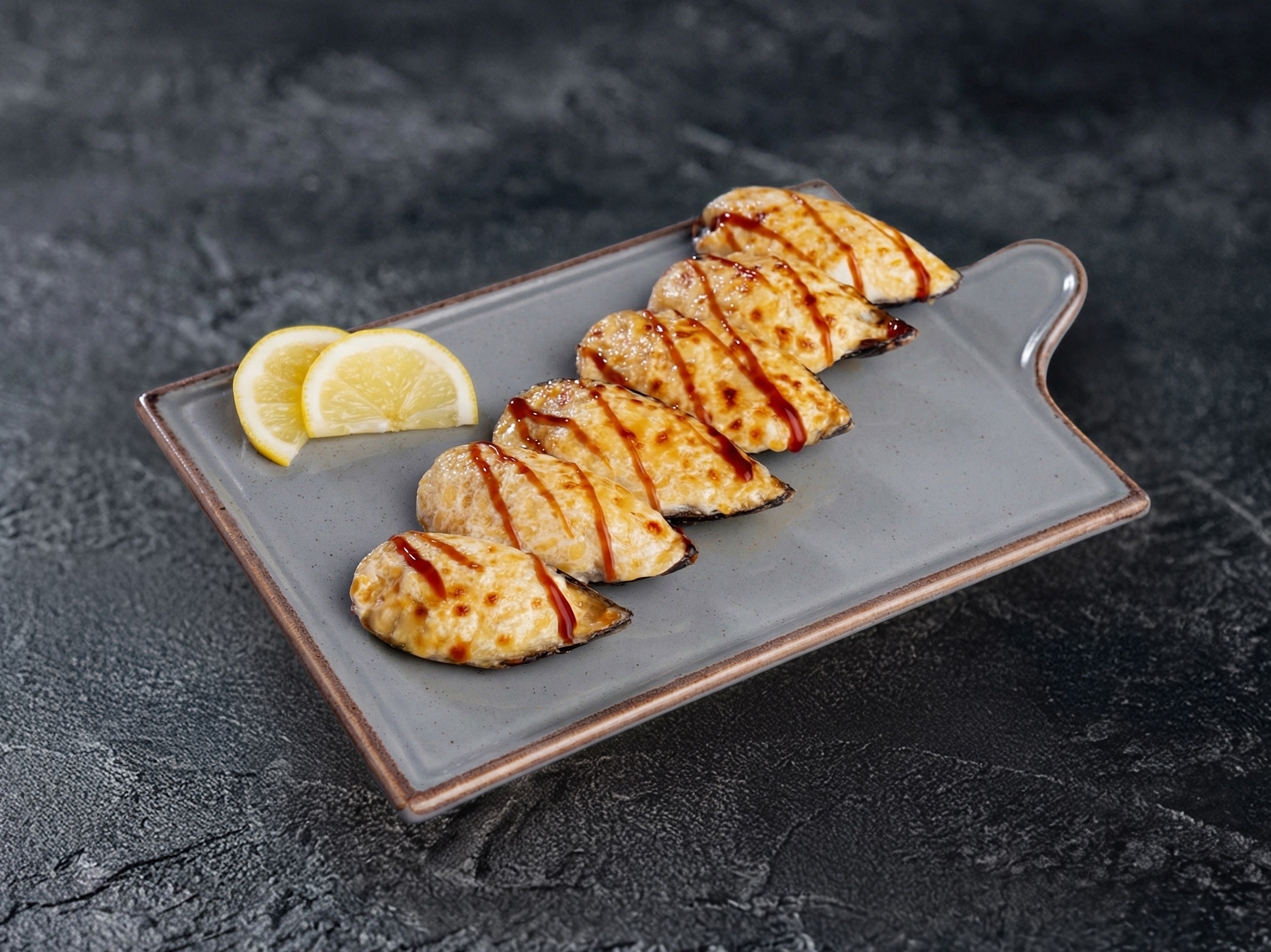 Запечённые мидии