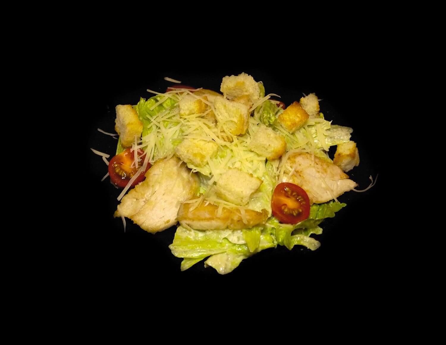 Салат «Цезарь с курицей»