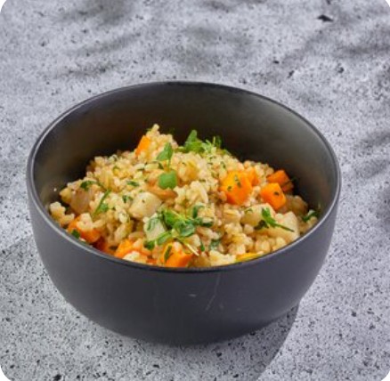 Булгур с овощами