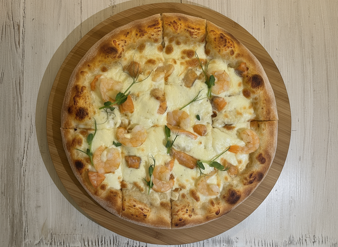 Морская пицца 30 см