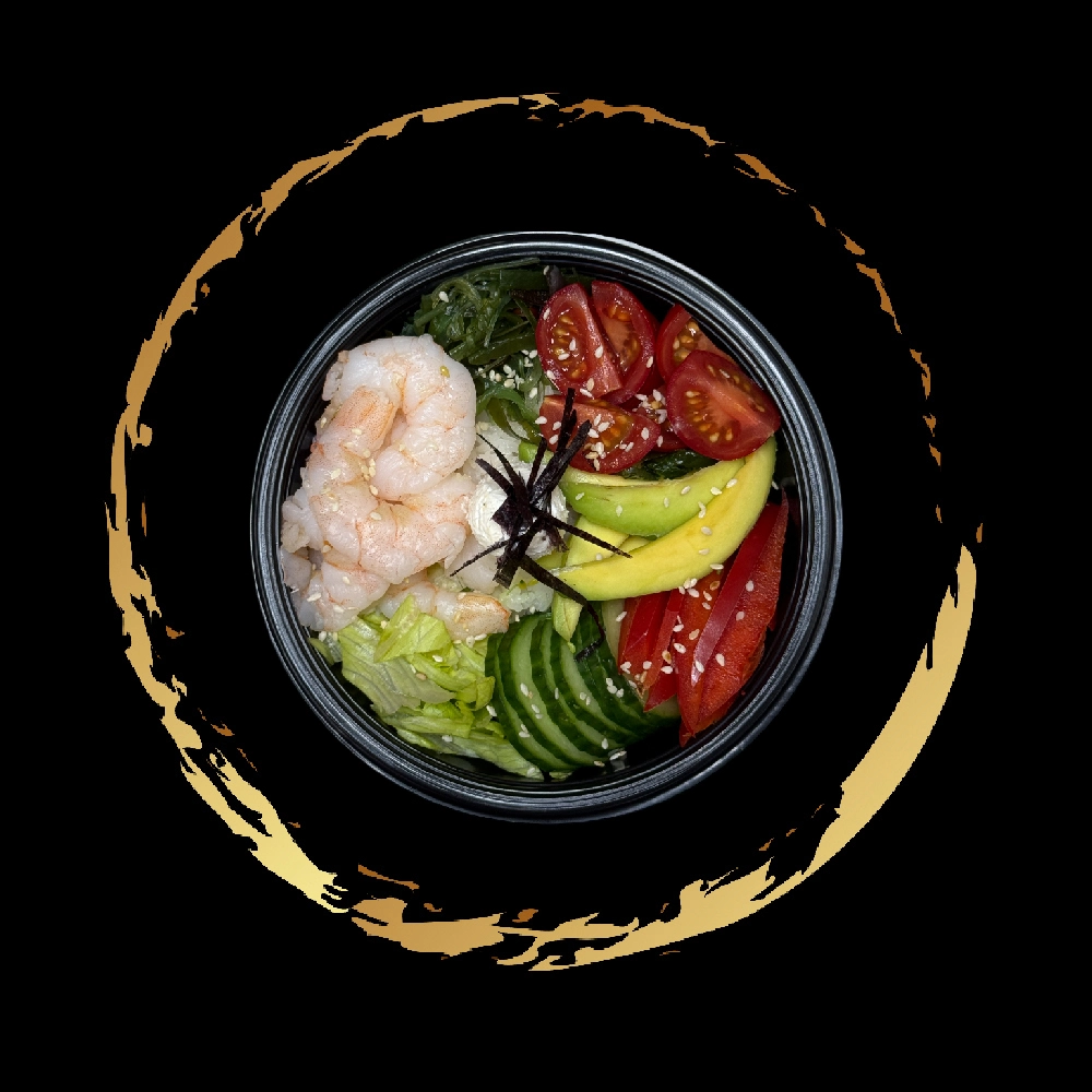 Поке с креветкой