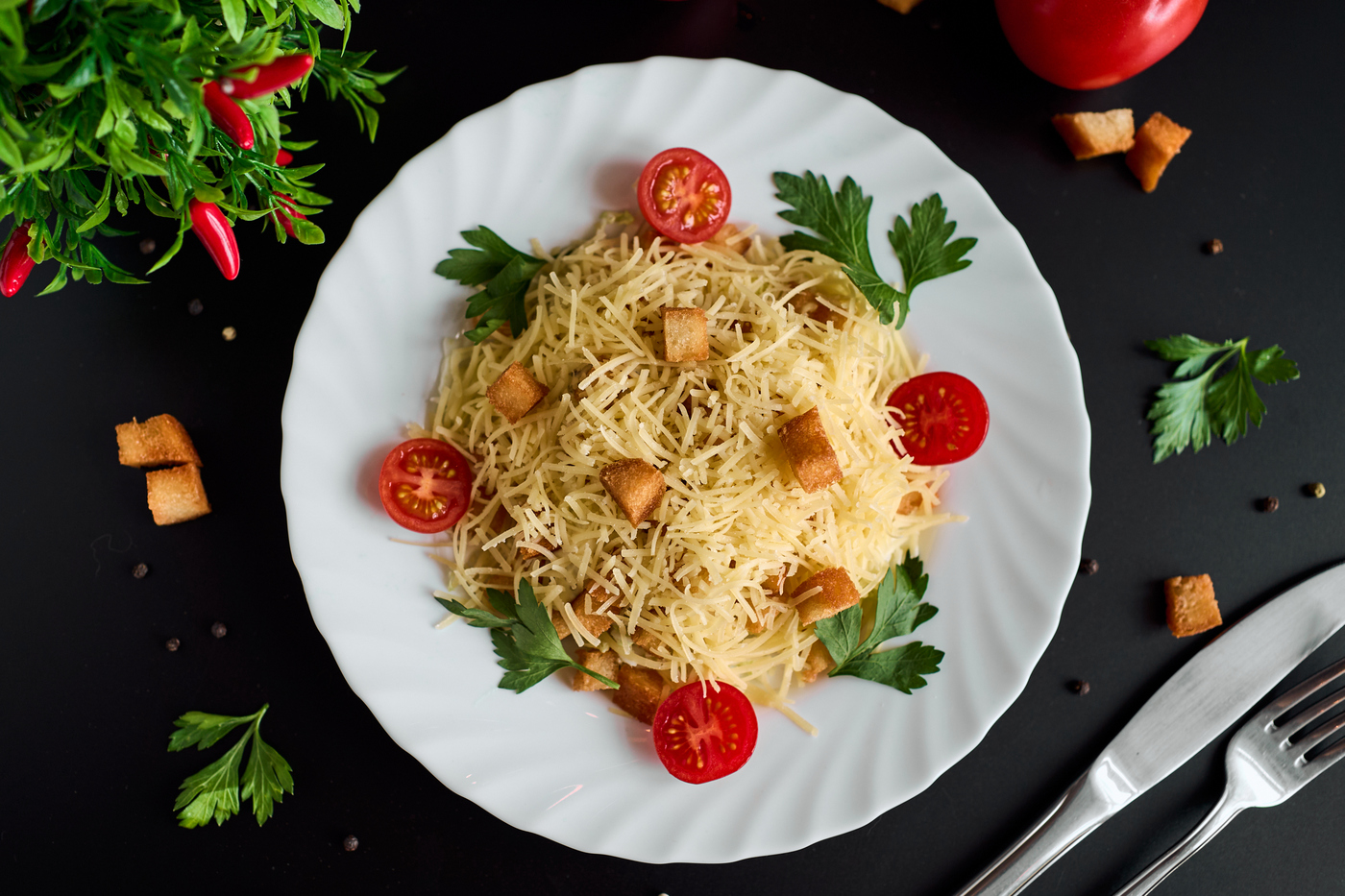 Цезарь с курицей