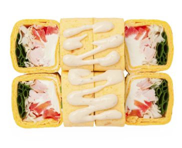 Тортилья с копченой курицей