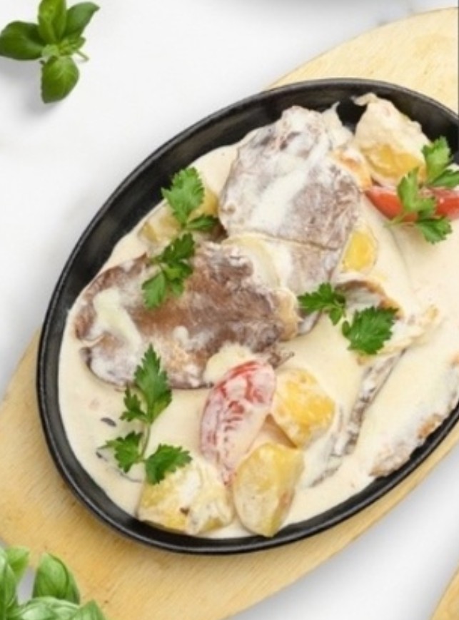 Сковородка с языком