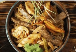 Удон Мясное Ассорти