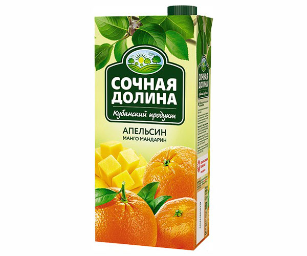 Апельсиновый Сок 1л