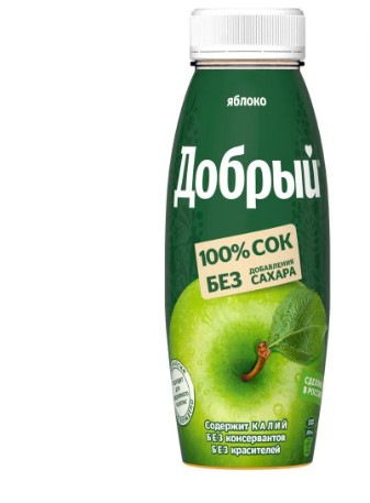 Сок Яблочный 0,3 л.