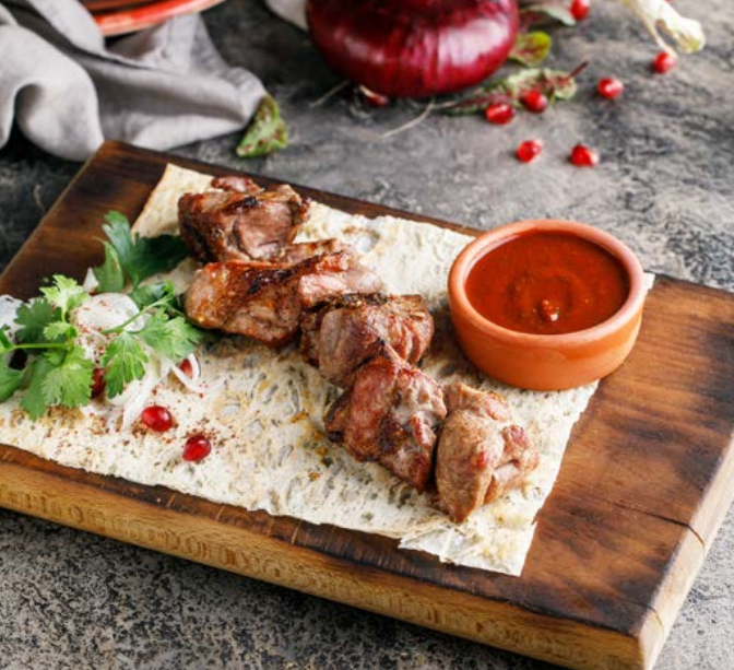 ШАШЛЫК ИЗ БАРАНИНЫ