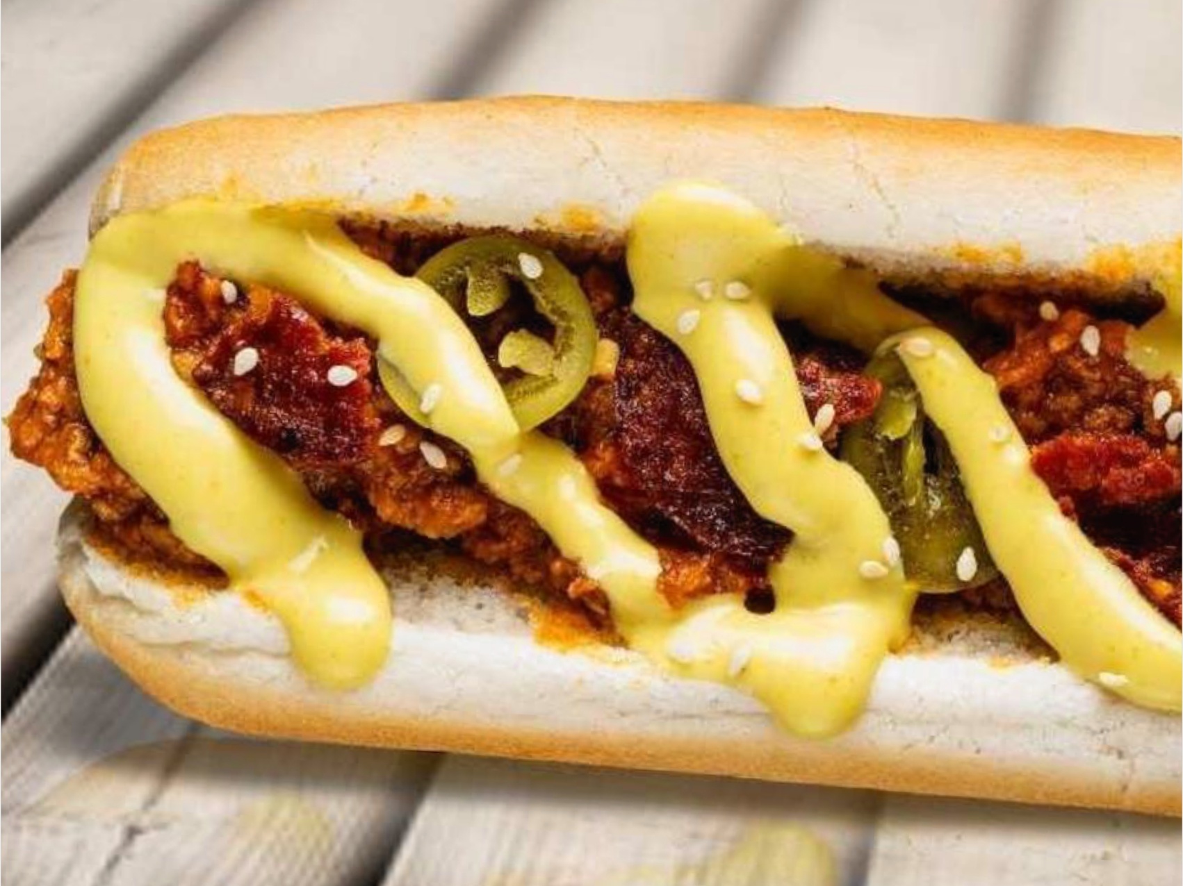 Хот-дог мексиканский острый халяль