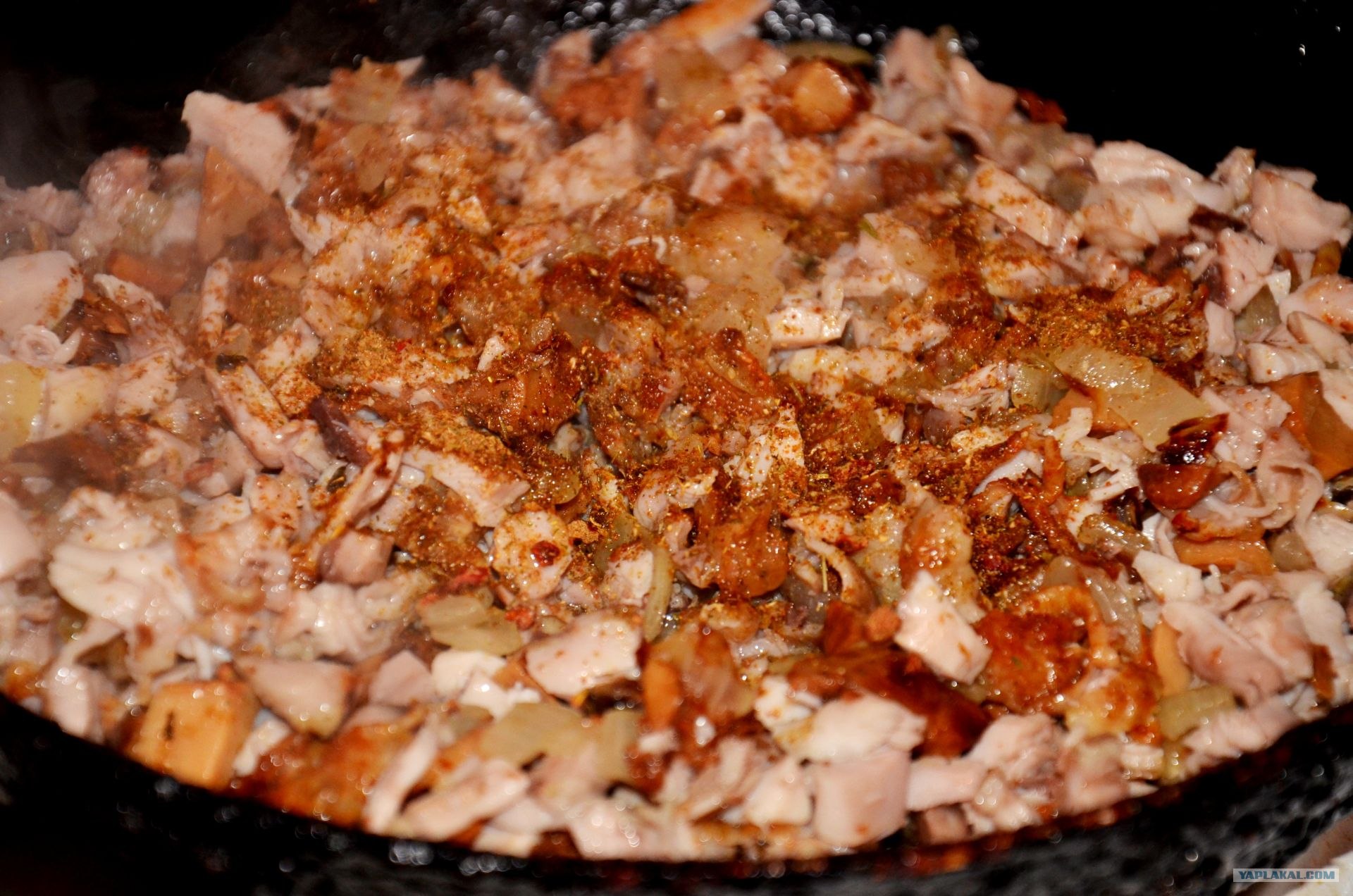 Свинина - дополнение к шаверме 