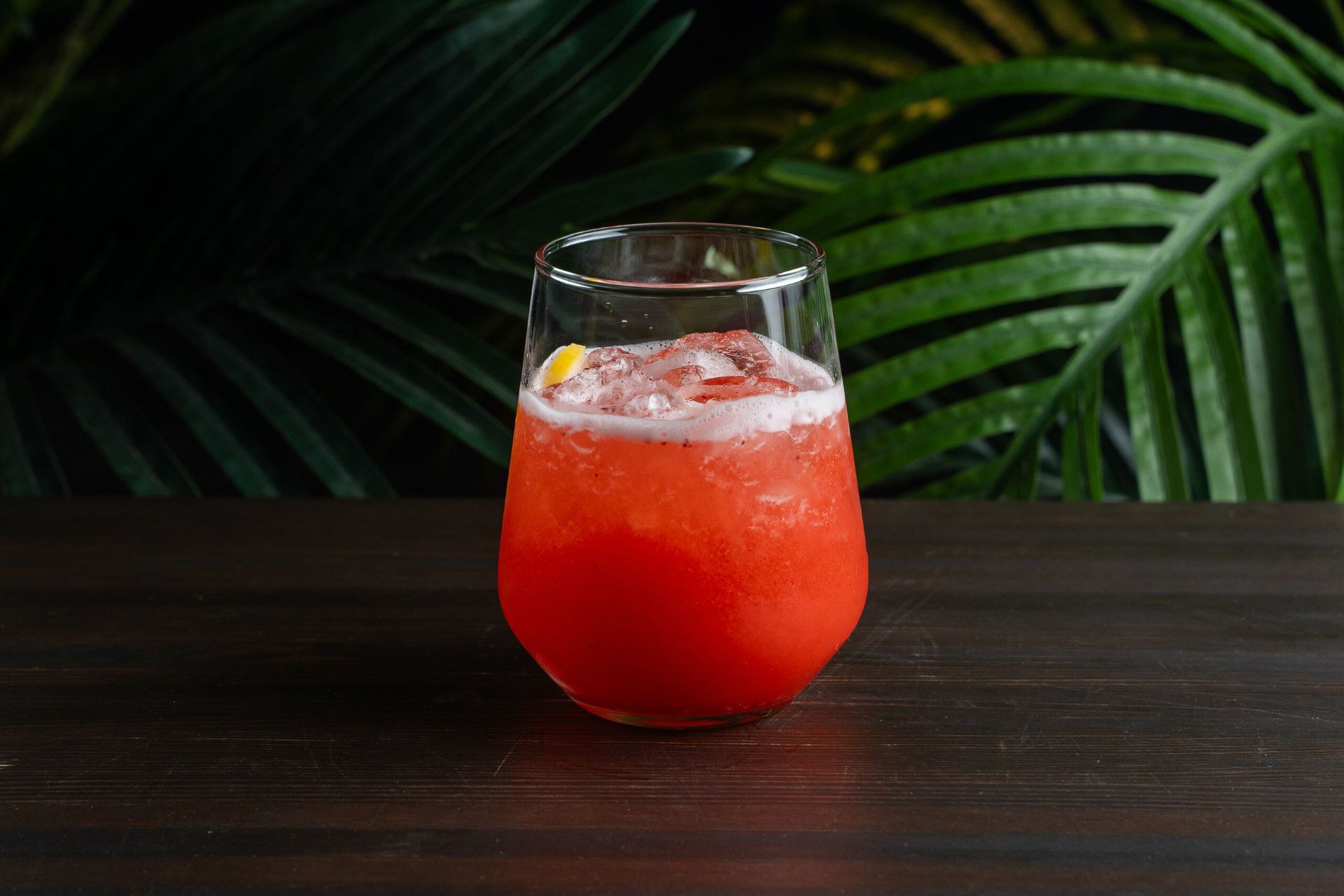 Малина-ваниль коктейль