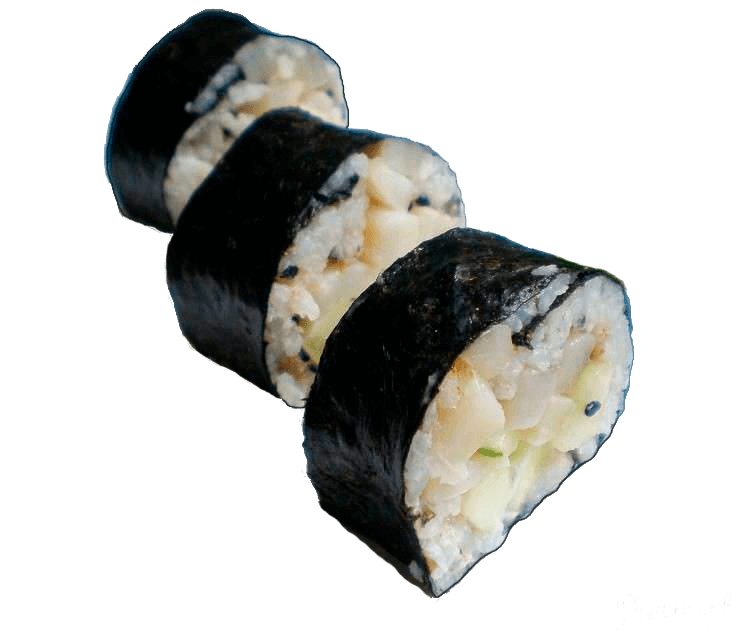 Ролл с кальмаром