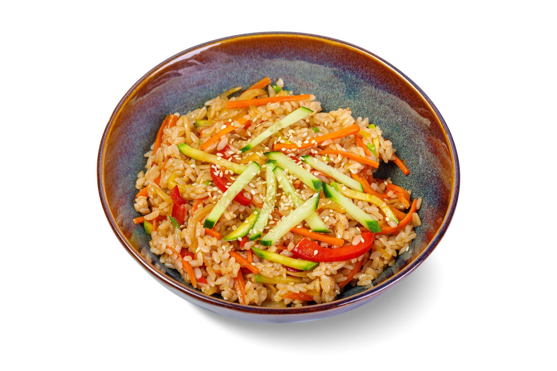 Wok Рис с овощами