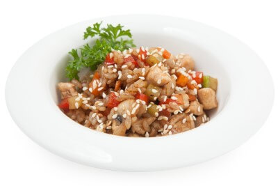 Тяхон с курицей и овощами 450гр