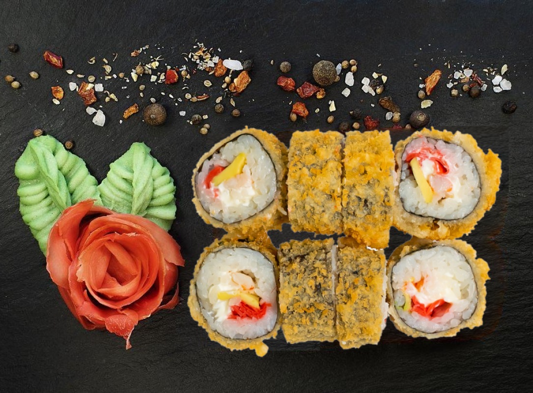 Темпура с креветкой