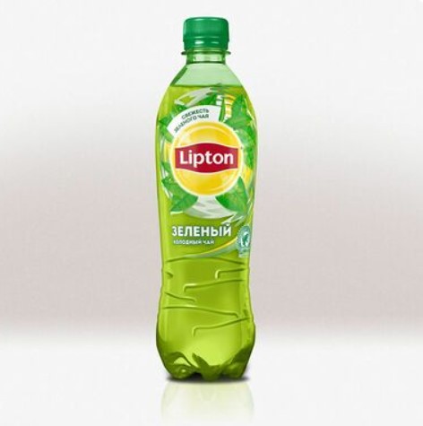 Холодный чай Lipton зелёный 0,5л