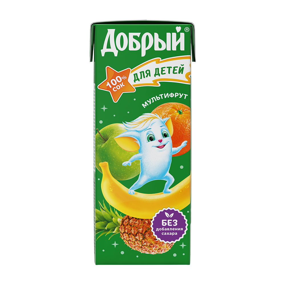 Добрый мультифрукт 0,2