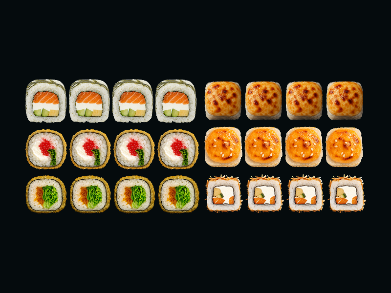 CH сет "Огонь и лед" 24 шт.